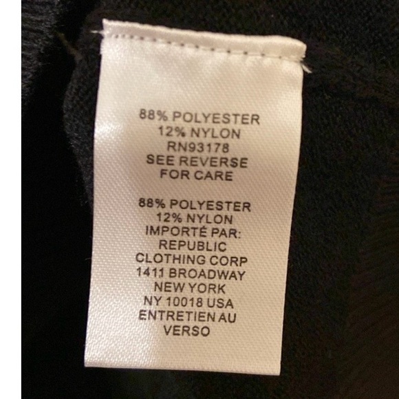 T Tahari Black and White Grid Sweater Women’s Size 1x - Picture 6 of 10